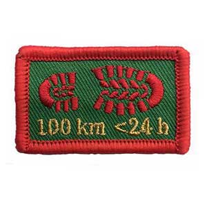 100 km < 24 h spejdermærke