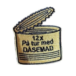 12 x på tur med dåsemad spejdermærke