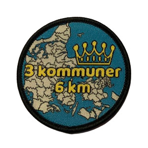 3 Kommuner 6 km spejdermærke