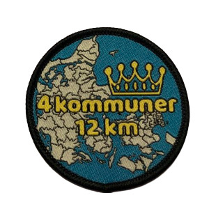 4 Kommuner 12 km spejdermærke