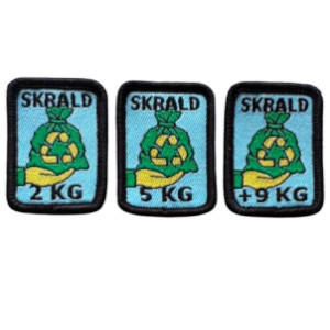 Affaldsindsamling spejdermærke