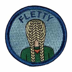 Fletty spejdermærke