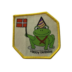 Fødselsdag til spejder spejdermærke