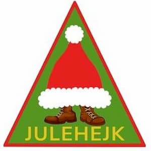 Julehejk spejdermærke