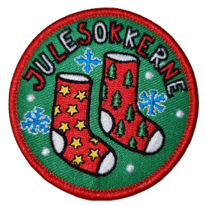 Julesokkerne spejdermærke