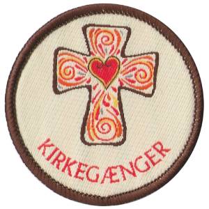 Kirkegænger spejdermærke