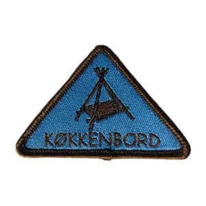 Køkken­bord spejdermærke