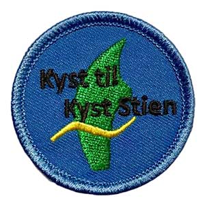Kyst til kyst stien spejdermærke
