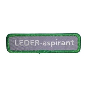 Leder-aspirantmærket spejdermærke