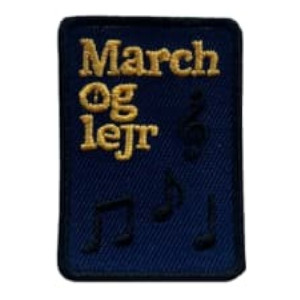 March og lejr spejdermærke