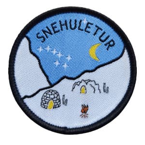 Snehuletur spejdermærke
