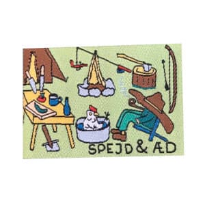 SPEJD og ÆD spejdermærke