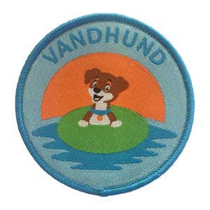 Vandhund spejdermærke